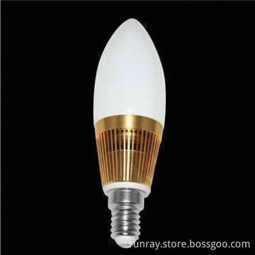E14 LED Bulb, 180° Angle, 1pc x 3W Epistar Chips